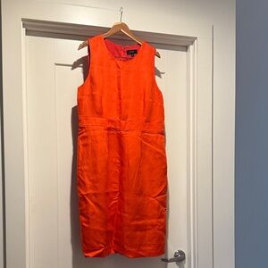 J. Crew Orange Mini Dress